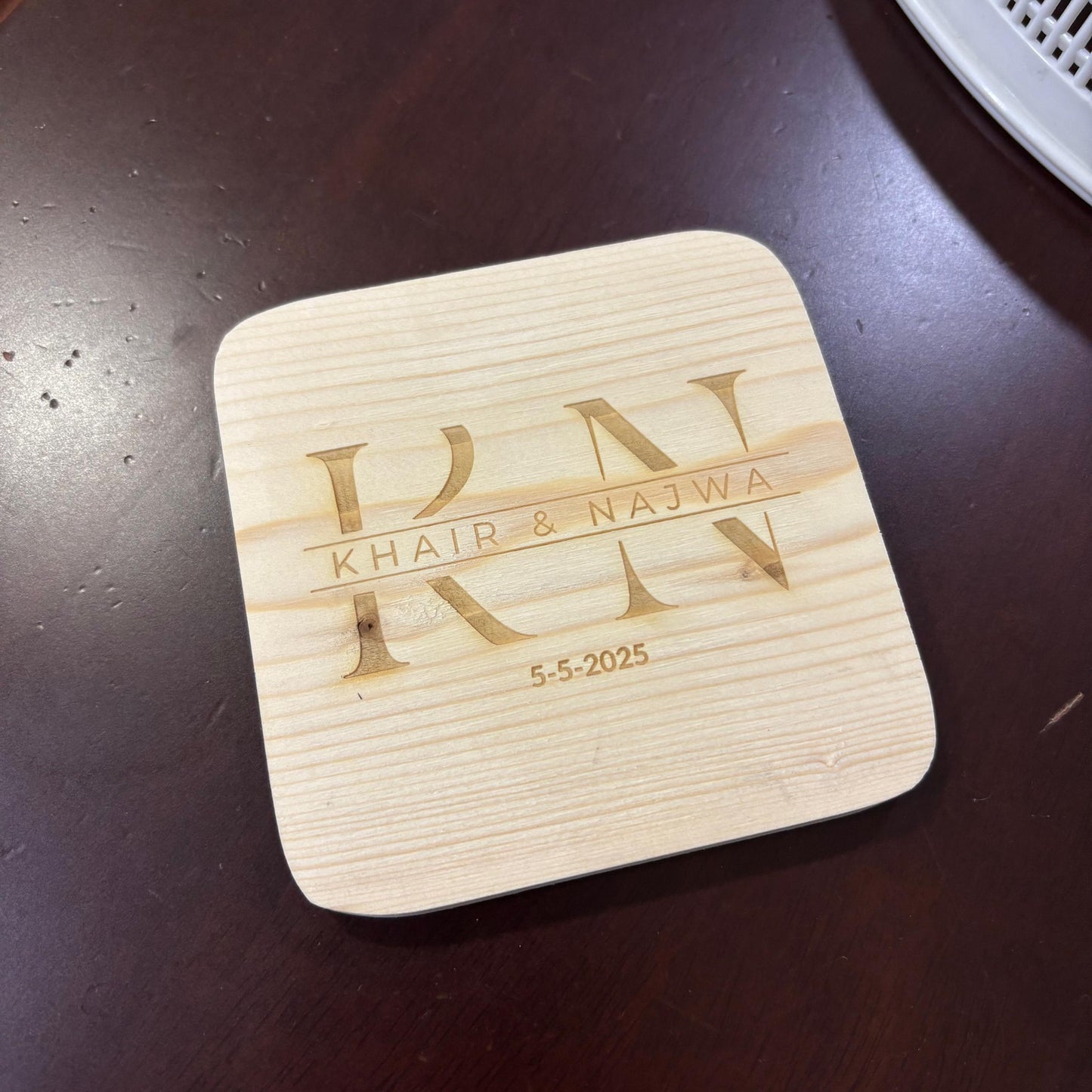 Wood Coaster