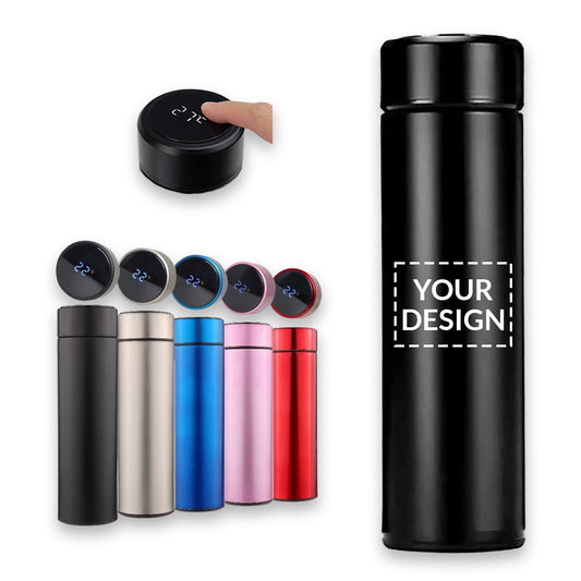 Tumbler LED Temperature Sensor Stainless Steel 500ML