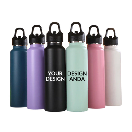 Modern Tumbler Bottle Stainless Steel 700ML (Lock-Release Cap)